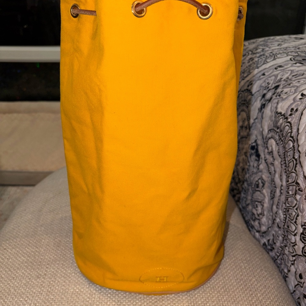 Hermès Polochon Mimile backpack.
